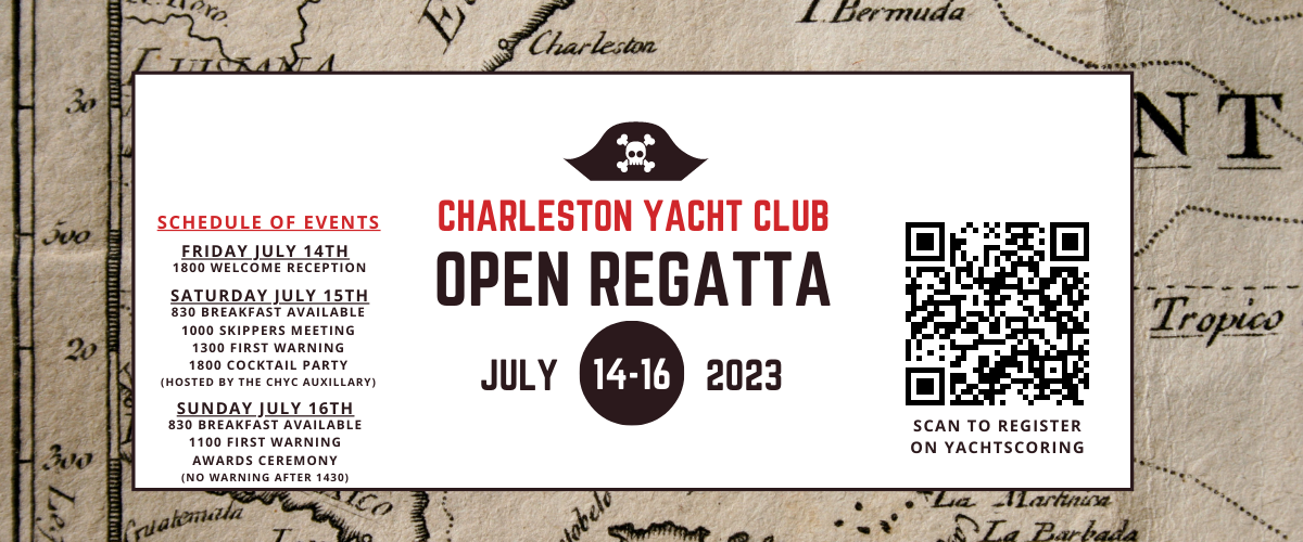 charleston yacht club open regatta 2023